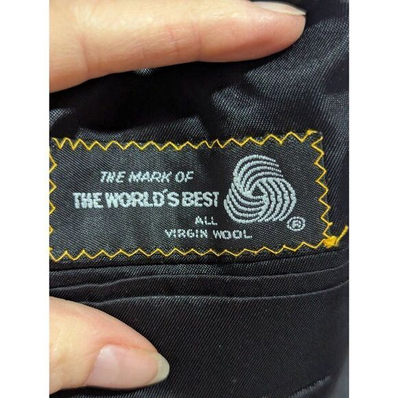 Polo University Club By Ralph Lauren Men's Charcoal Gray Wool Blazer Size 42R - Picture 6 of 9